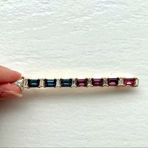Vintage Christian Dior Rainbow Brooch